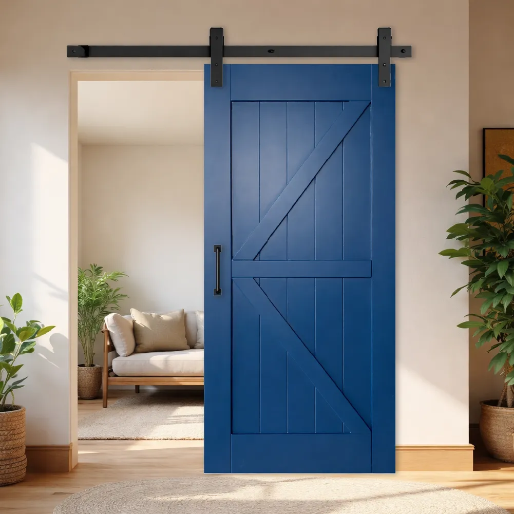 Pintu kayu barn door design BR-10 Malaysia
