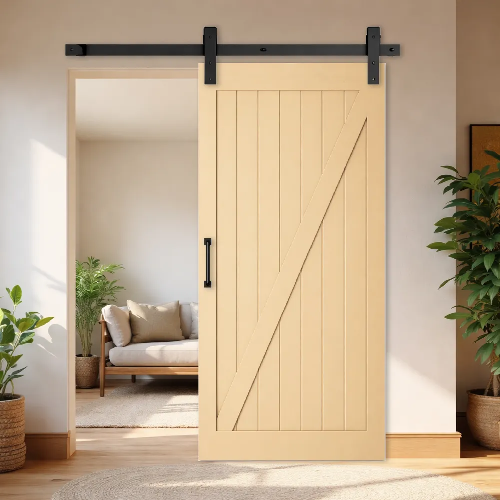 Pintu kayu barn door design BR-40 Malaysia