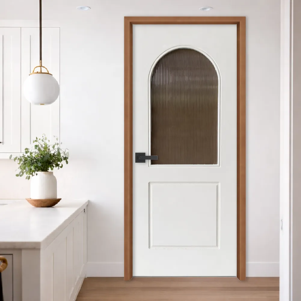 Pintu kayu glass design GL-12 Malaysia