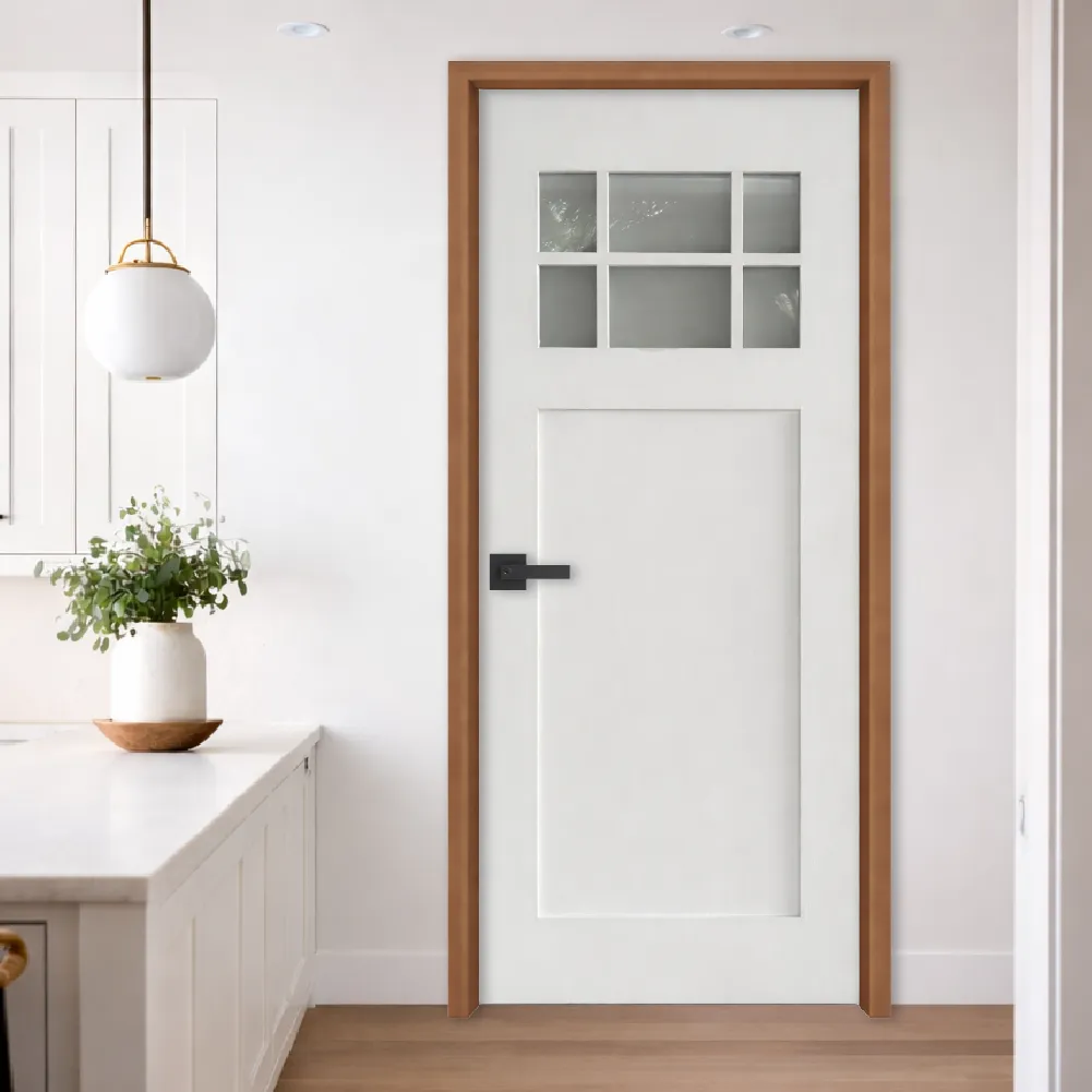 Pintu kayu glass design GL-50 Malaysia