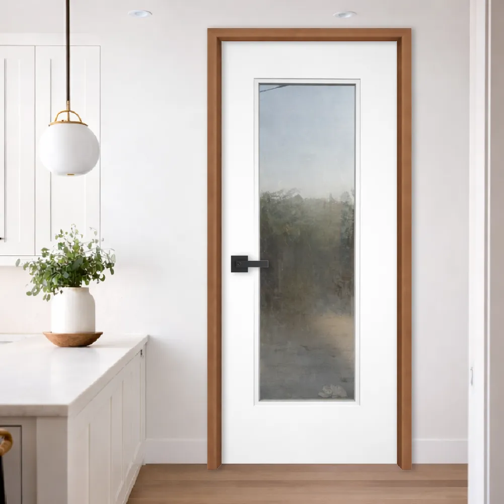 Pintu kayu glass design GL-60 Malaysia