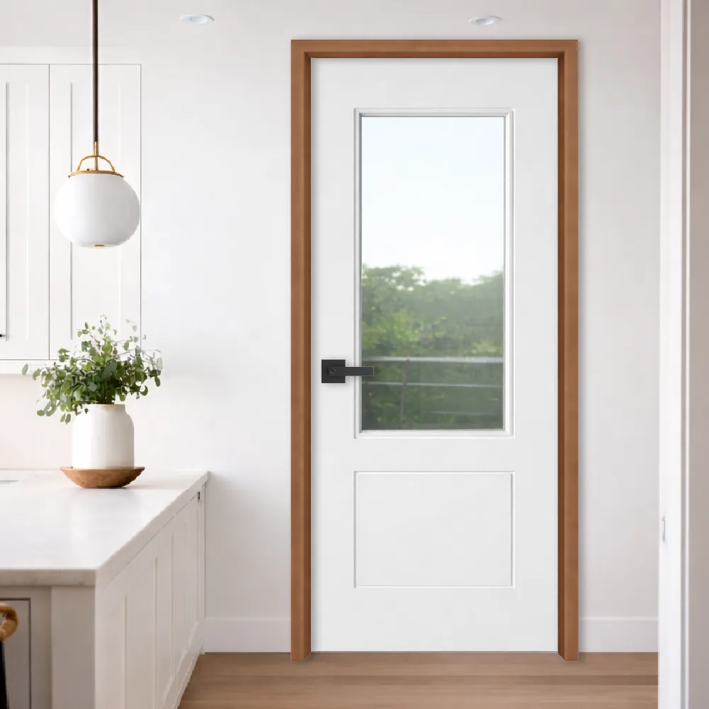 Pintu kayu glass design GL-62 Malaysia