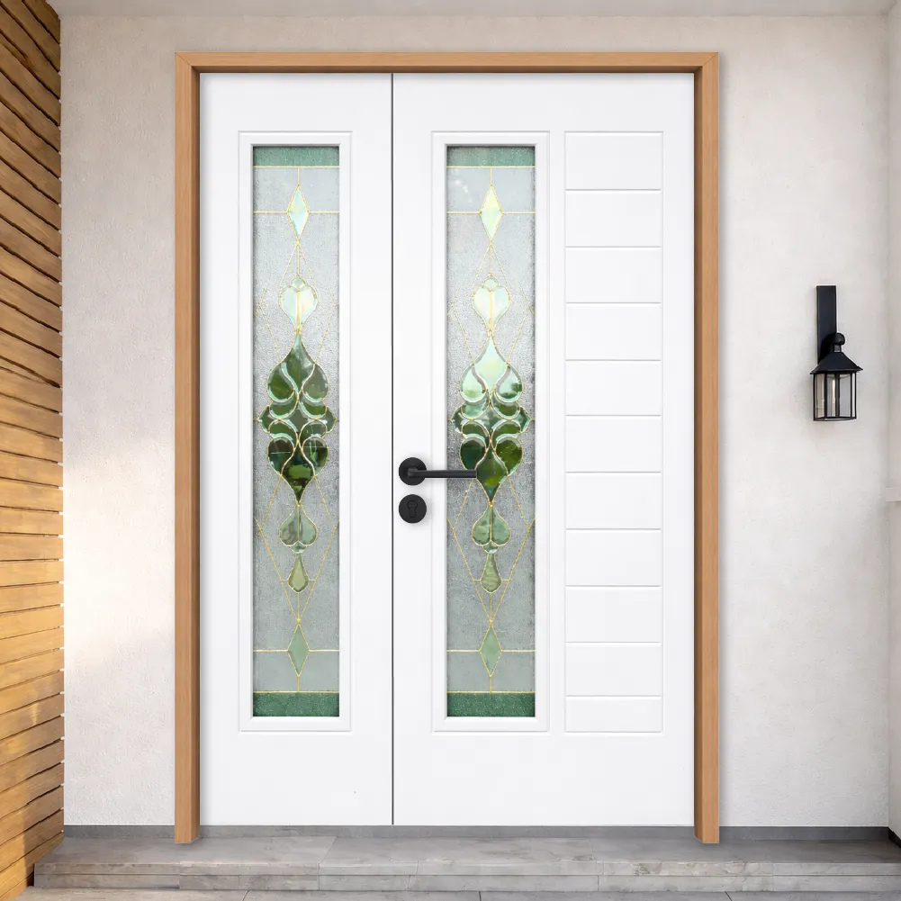 Pintu kayu main door 1.5 leaf design MD-22 Malaysia