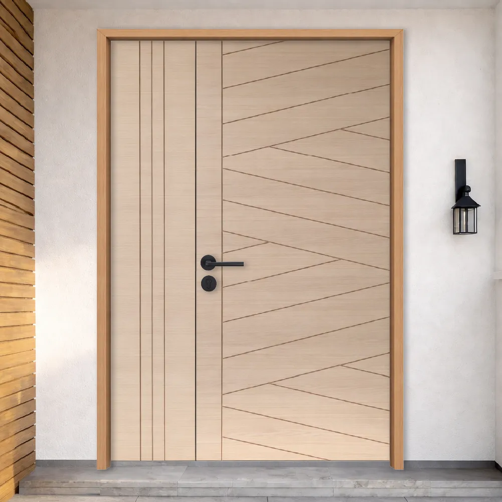 Pintu kayu main door 1.5 leaf design MD-36 Malaysia