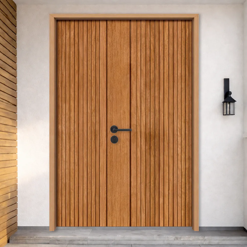 Pintu kayu main door 1.5 leaf design MD-50 Malaysia
