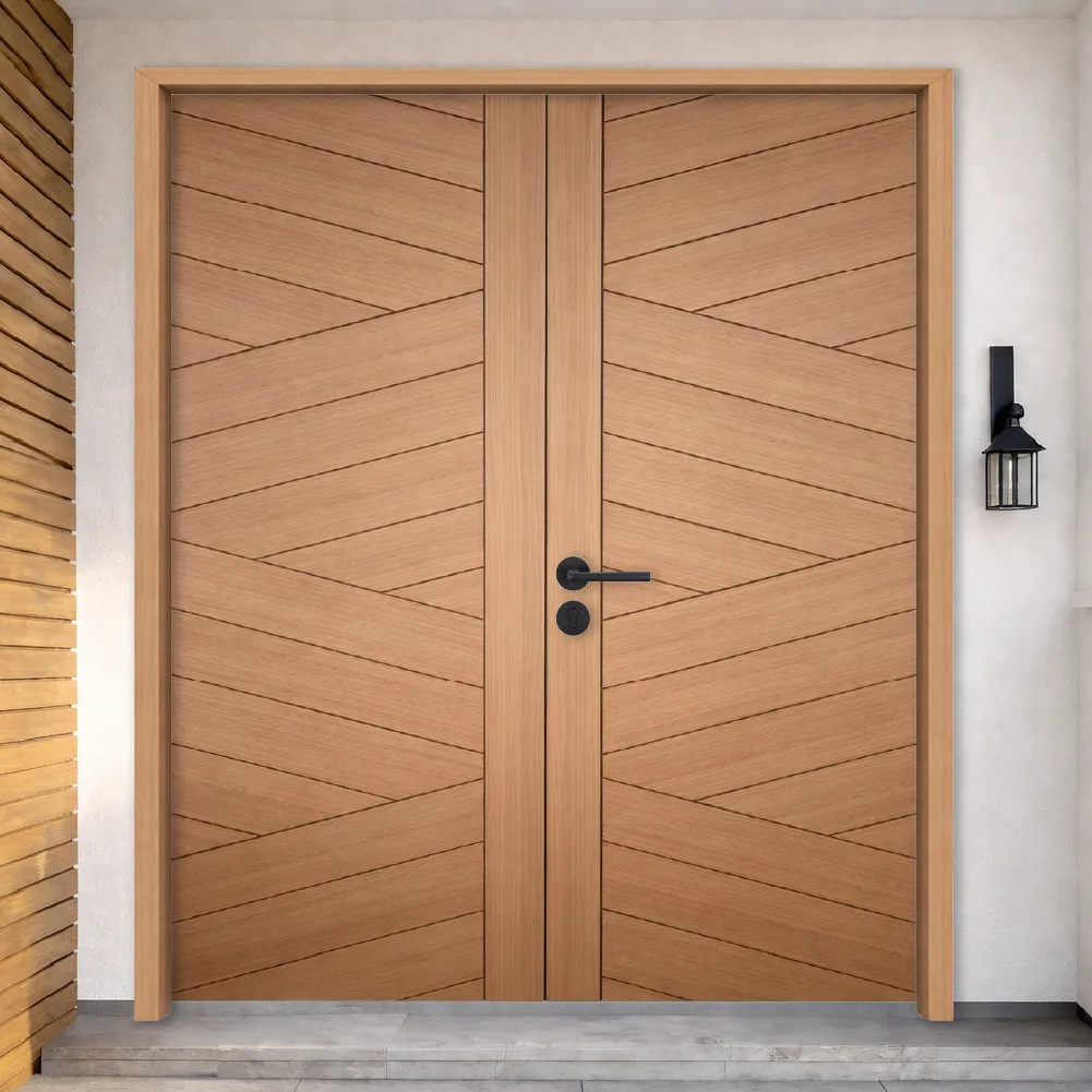 Pintu kayu main door double leaf design MD-70 Malaysia